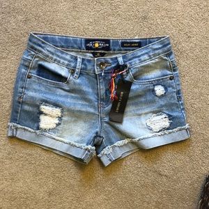 Lucky Brans denim jean shorts
